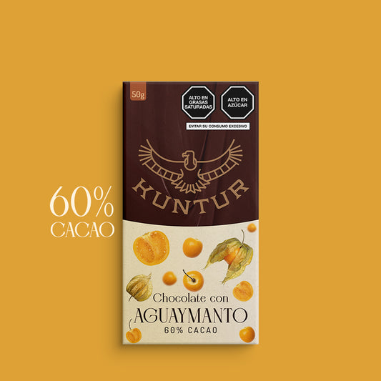 Chocolate con aguaymanto
