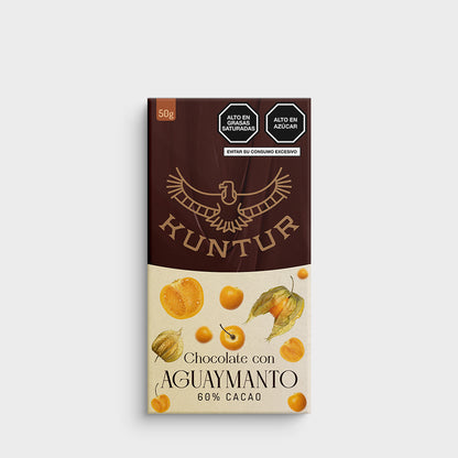 Chocolate con aguaymanto