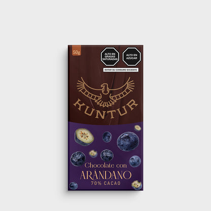 Chocolate con arándano