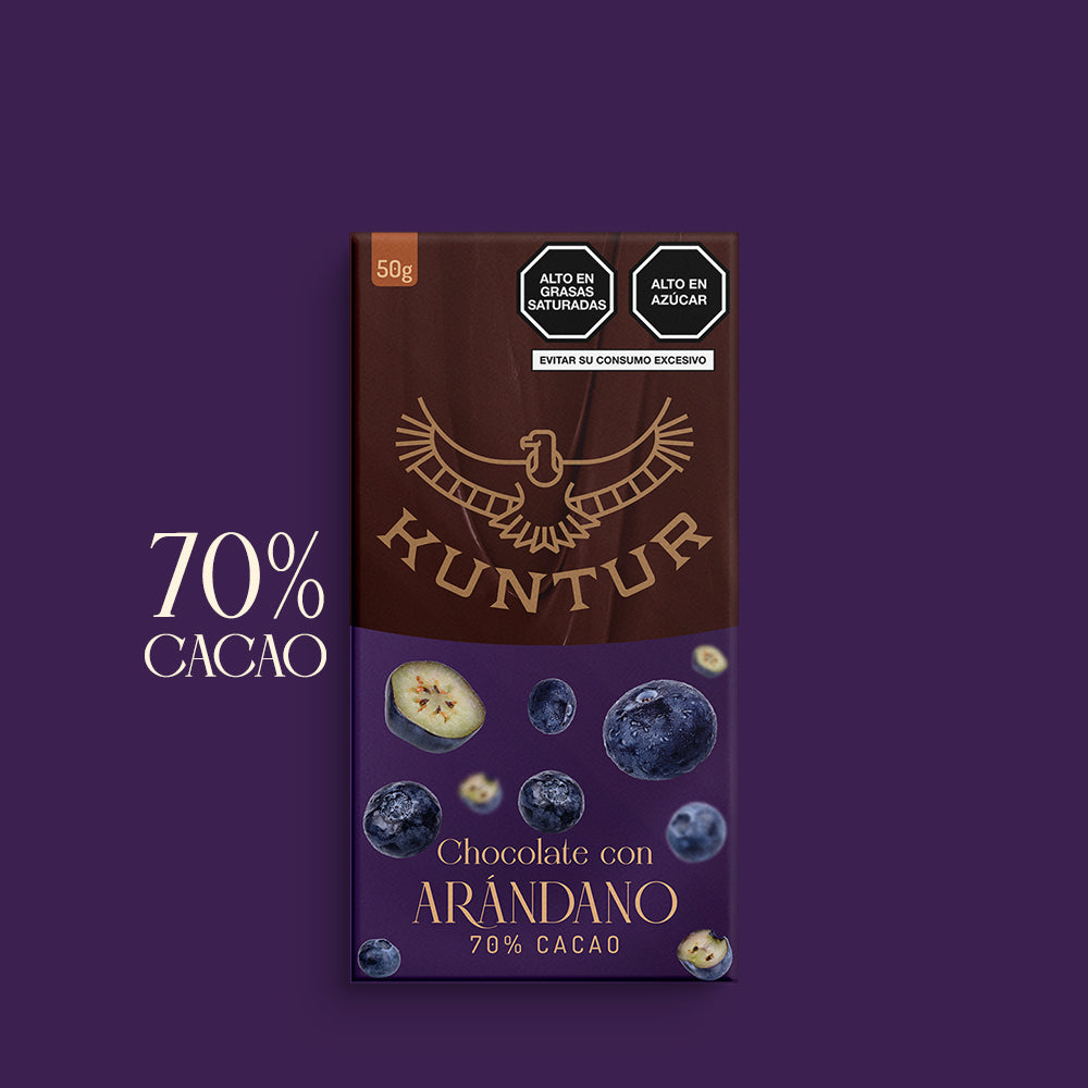 Chocolate con arándano
