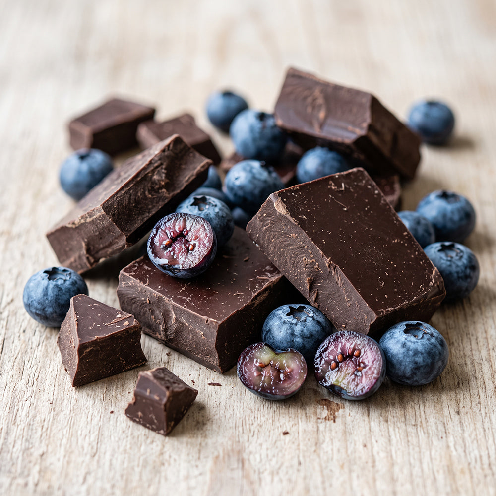 Chocolate con arándano