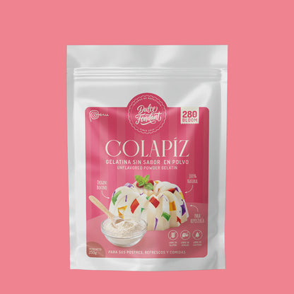 Gelatina sin sabor