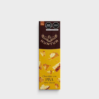 Chocolate con piña