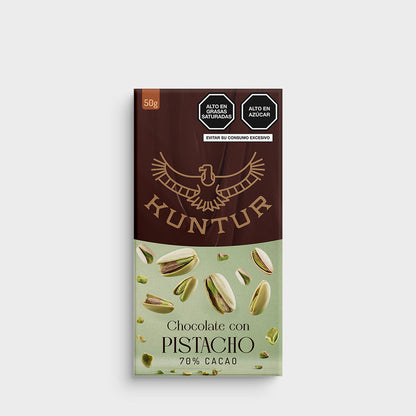 Chocolate con pistacho