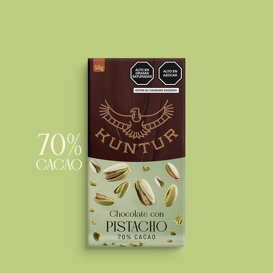 Chocolate con pistacho